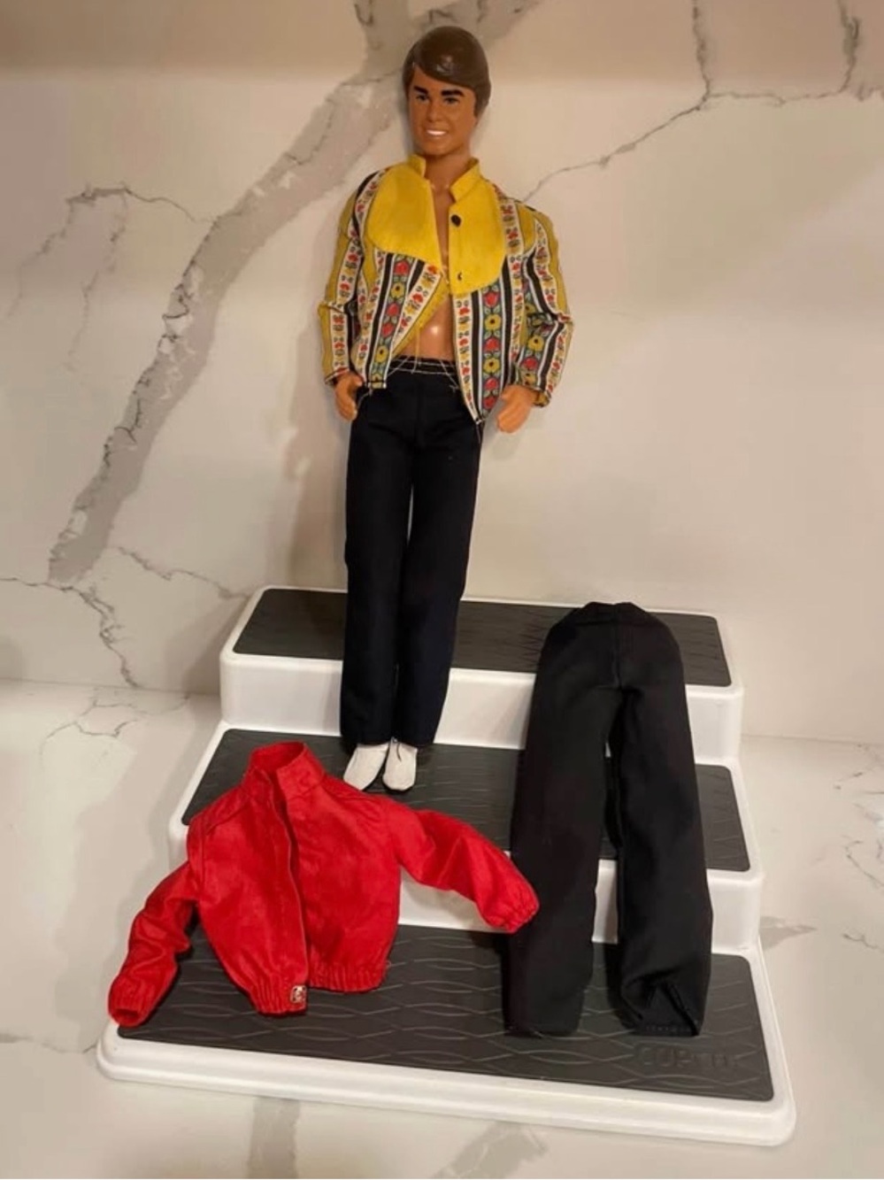 Vintage Mod Ken Doll Lot – Sears Exclusive #1514 Casual All-Stars clothes 1970